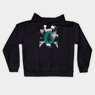 Spider Skeleton Skull Kids Hoodie